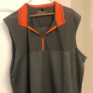 Nike partial-zip golf vest